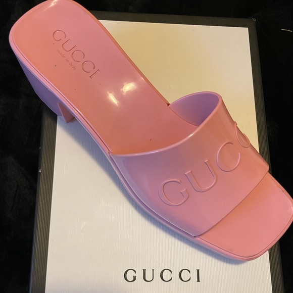 Gucci Shoes - Gucci Rubber Slide Sandal